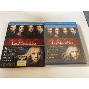New Les Miserables Blu-Ray Sealed DVD BV6